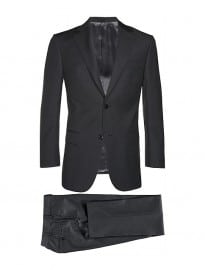 Napoli Dark Grey Pinstripe