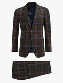 Suitsupply Havana Green Check