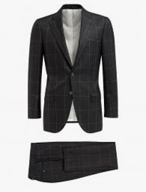 Suitsupply Lazio Grey Check