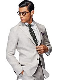 Havana Light Brown Houndstooth