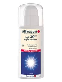 Ultrasun Spf 30 Super Sensitive Family Formula Once A Day 150ml