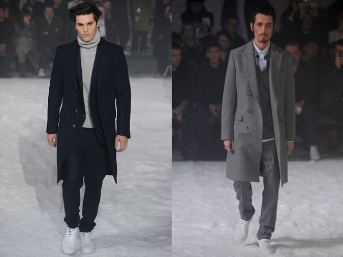  Ami Autumn/Winter 2014 Long Length Coats