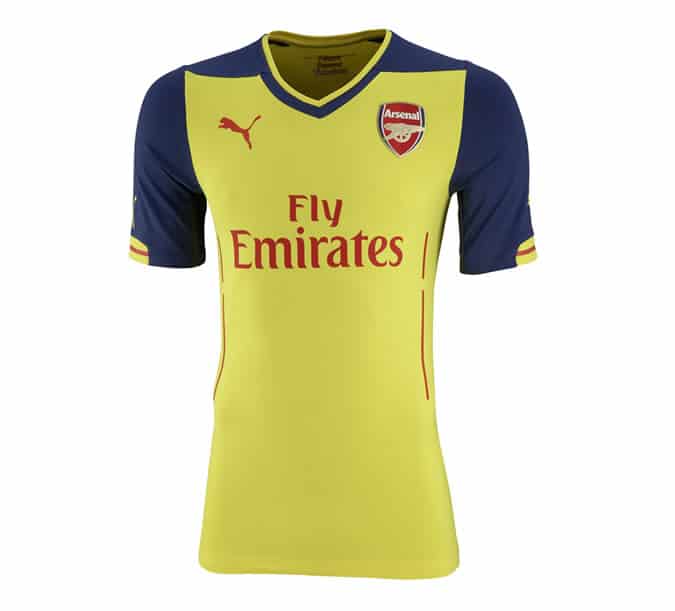Arsenal Kits 2014/15 Season