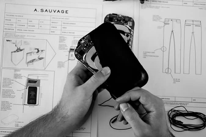 A. Sauvage SS15 Phone-Charging Trousers