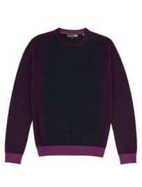 Ted Baker Duxford Deluxe Wool Cashmere Blend Knitwear