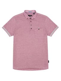 Ted Baker Ryders Printed Collar Polo