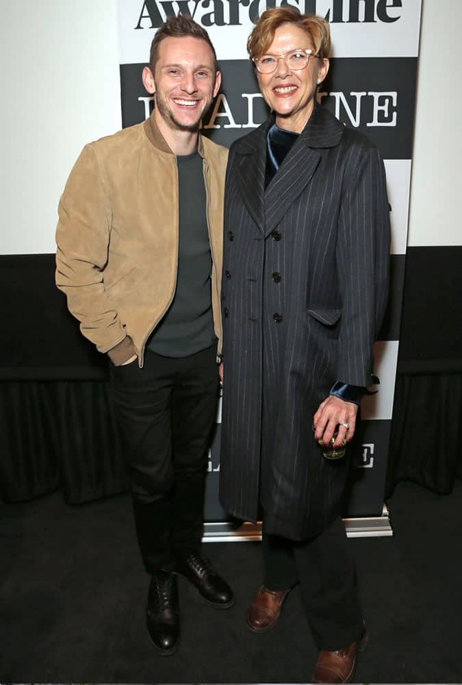 Jamie Bell And Annette Benning At A Screening Of Film Stars Don't Die In Liverpool