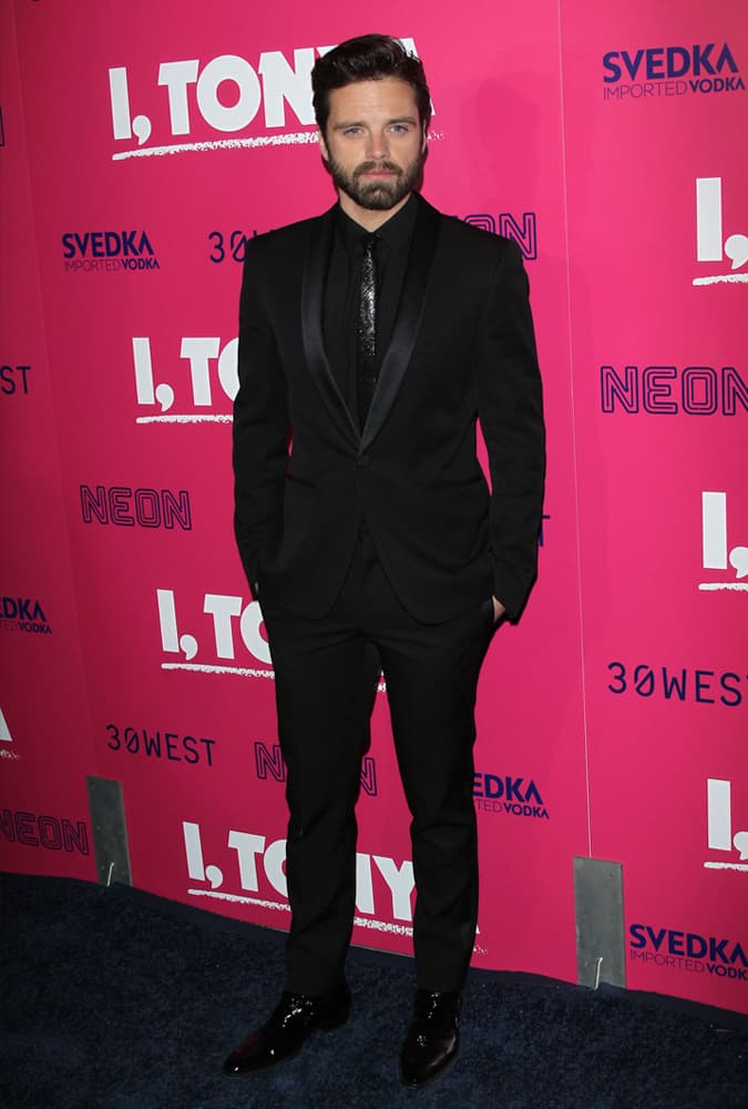 Sebastian Stan At The I, Tonya Premiere