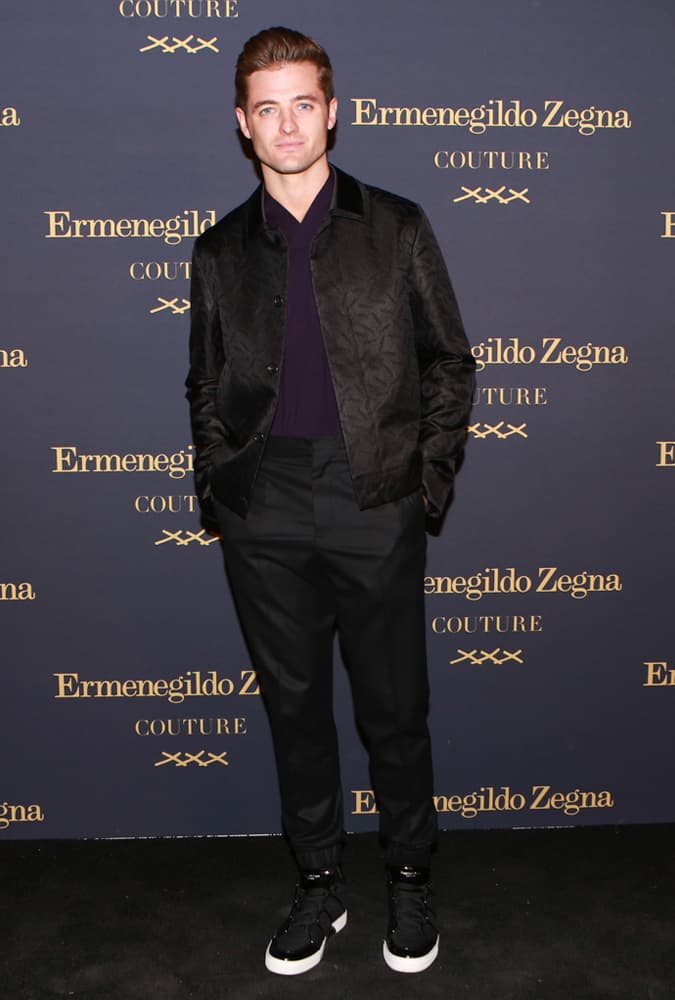 Robbie Rogers At The Ermenegildo Zegna Couture XXX Collection Launch