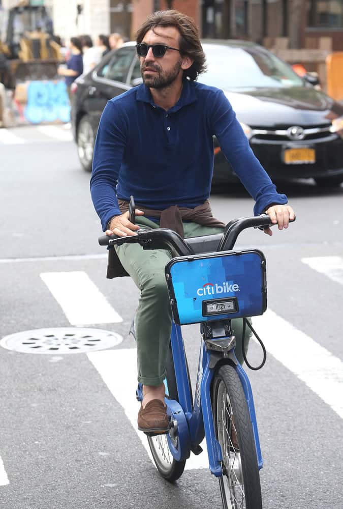 Andrea Prilo cycling in New York
