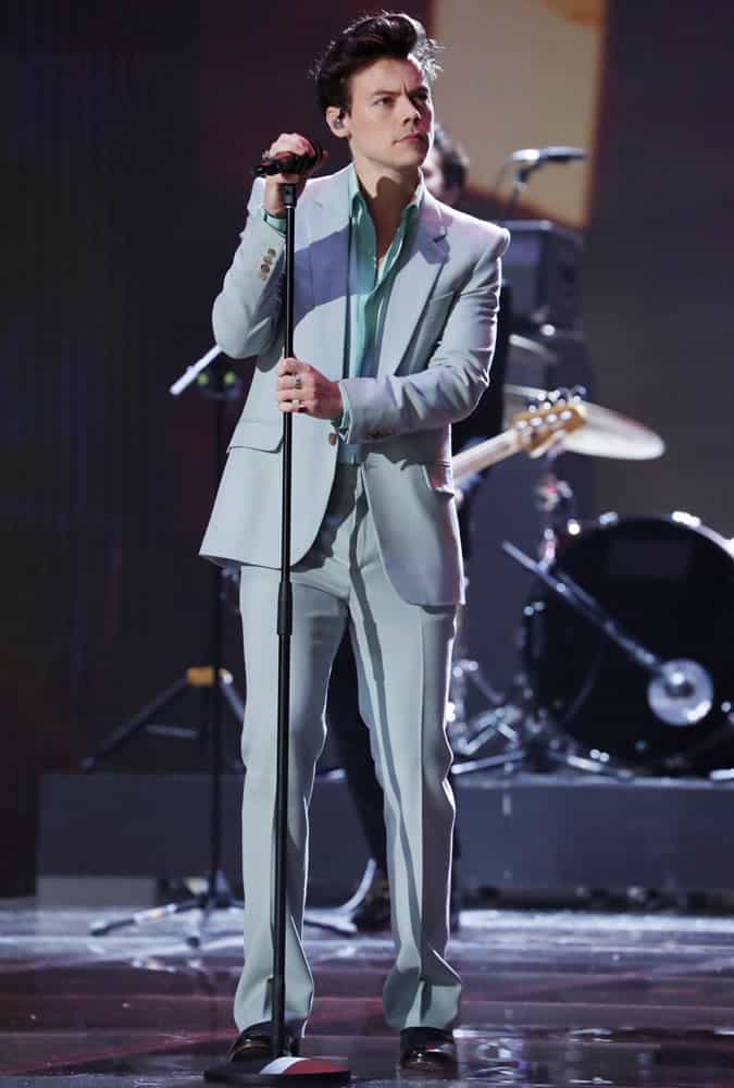 Harry Styles Performing At The 2017 Victoria's Secret Show