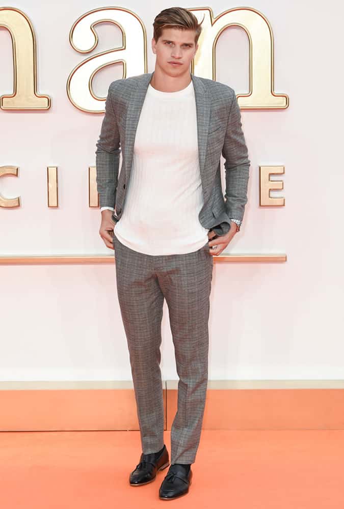 Toby Huntinton-Whiteley at the Kingsman Golden Circle premiere