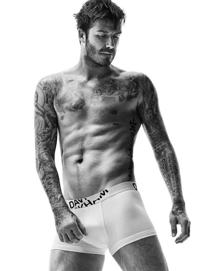 David Beckham Bodywear For H&M AW14