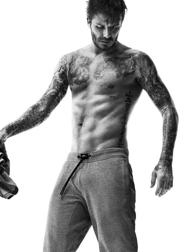 David Beckham Bodywear For H&M AW14
