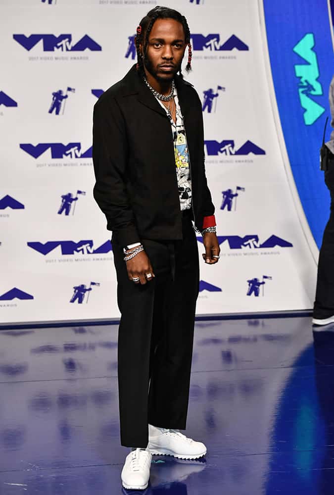 Kendrick Lamar at the 2017 MTV VMAs