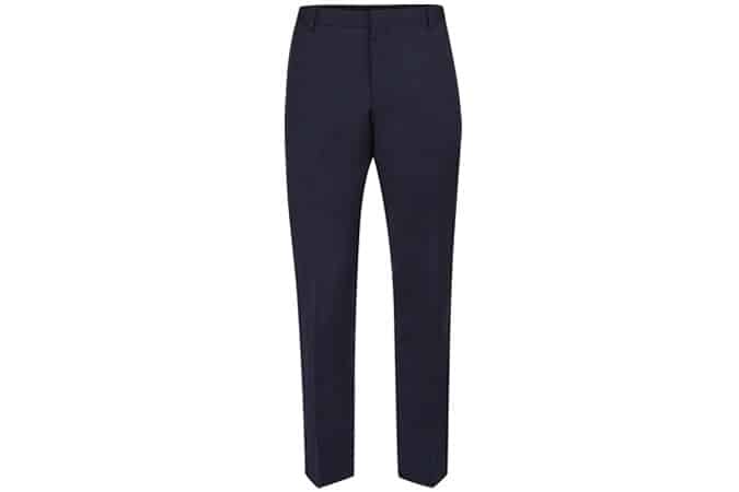 Topman Travel Series Navy Skinny Fit Trouser