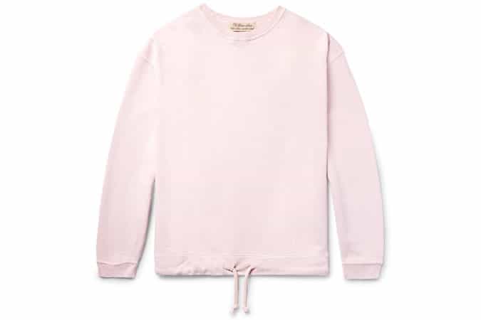 Remi Relief Drawstring Loopback Cotton-Jersey Sweatshirt
