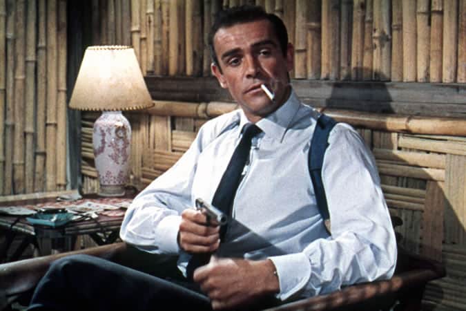 Sean Connery as James Bond In Dr. No - Turnbull & Asser Shirt