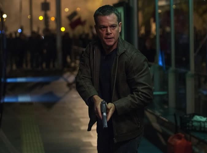 MAtt Damon in Jason Bourne 2016