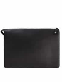 Oppermann London Goswell Black Leather Briefcase