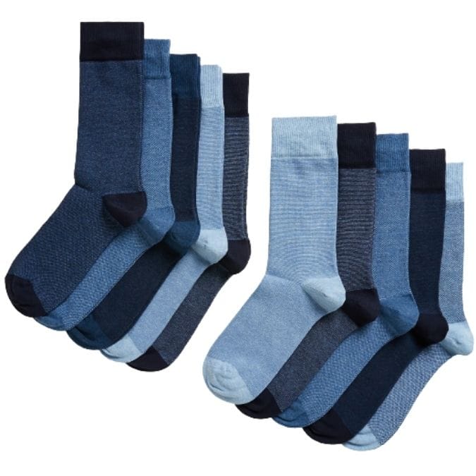 M&S 10 Pack Socks