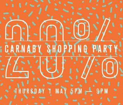 Carnaby Street Ultimate Shopping Party