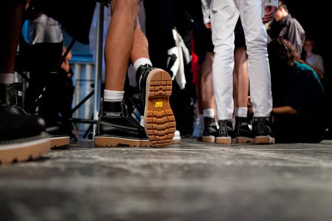 Christopher Shannon x Cat Footwear SS15