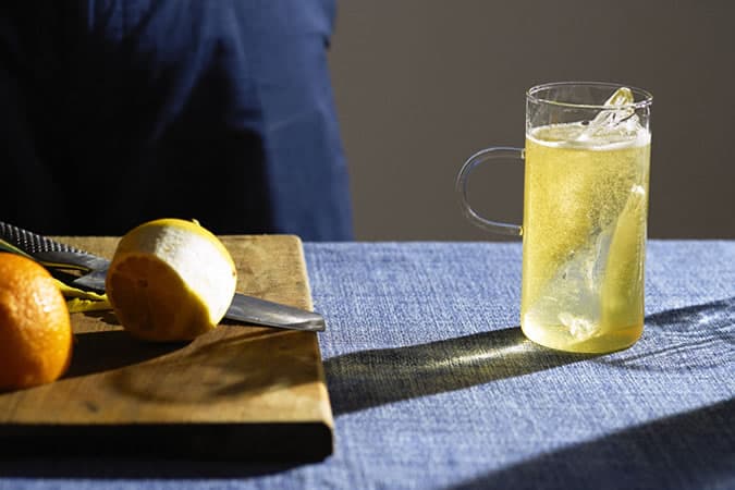 Pineapple Rum Ginger Beer