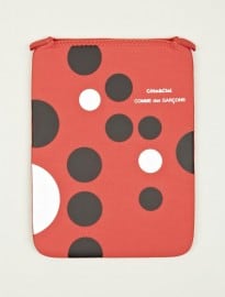 Comme Des Garcons Wallet X Coteetciel Red Contrast Spot Ipad Sleeve
