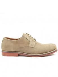 Menlook Label Beige Suede Derbies