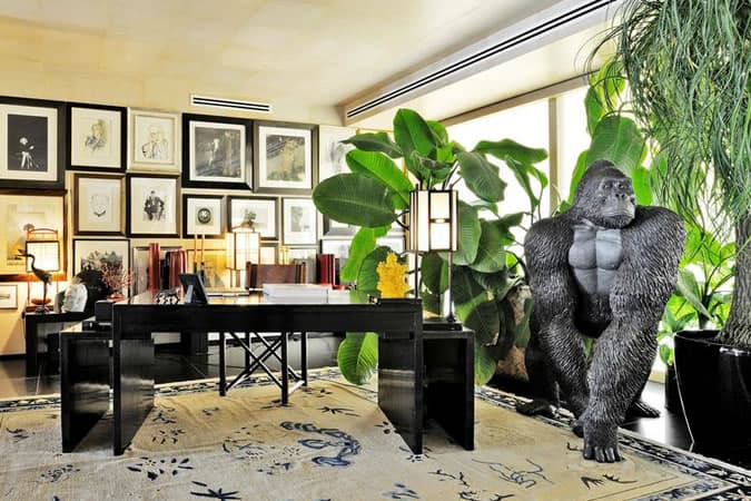 Giorgio Armani, Menswear Designer, Milan Home