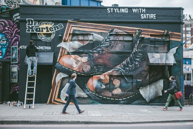 Dr. Martens x Hogarth: The Mural