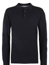 Easy Classic Long Sleeve Polo Top