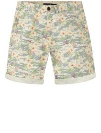 Easy Printed Chino Shorts