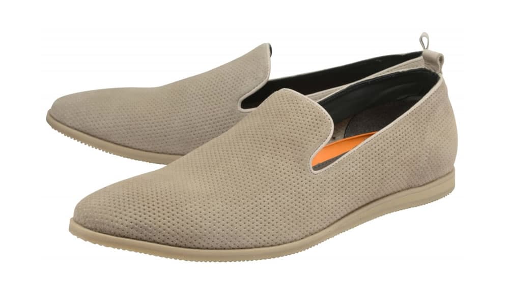 Frank Wright Shoes and Boots - Alfredo Sand Suede Slip-on Shoe