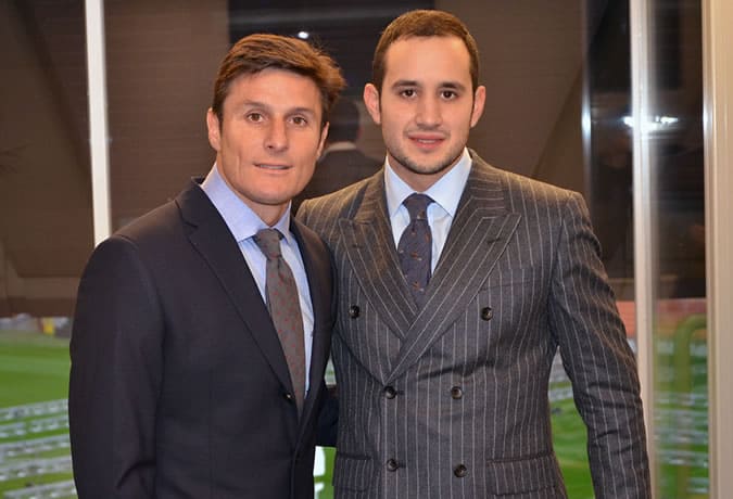 Gagliardi announce partnership with Javier Zanetti