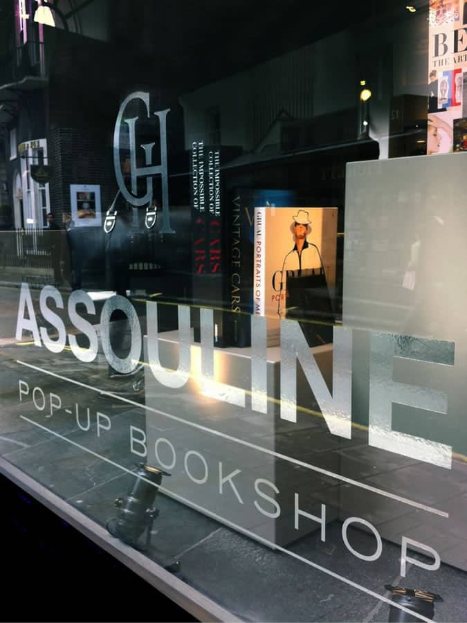 Gieves & Hawkes Pop-Up Bookshop