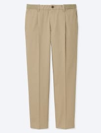 Uniqlo Men Relaxed Ankle Length Trousers