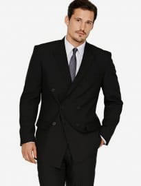 Goodsouls Mens Double Breasted Suit