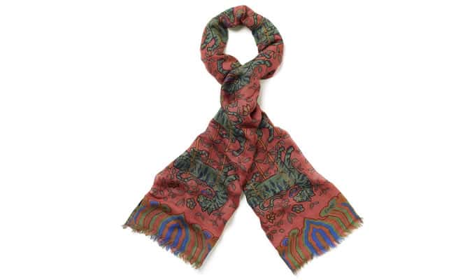 Lightweight Tiger print Scarf
