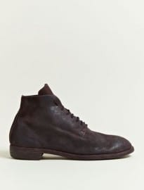 Guidi Mens Cordovan Lace Up Ankle Boots