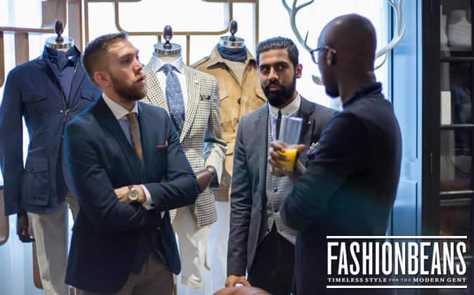 Hackett London 10Men1City Campaign Launch