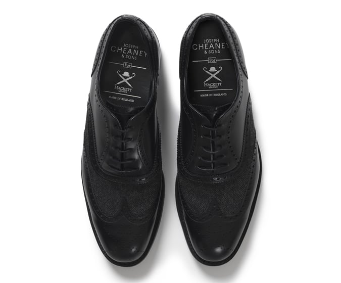Hackett x Joseph Cheaney & Sons and Fox Brothers