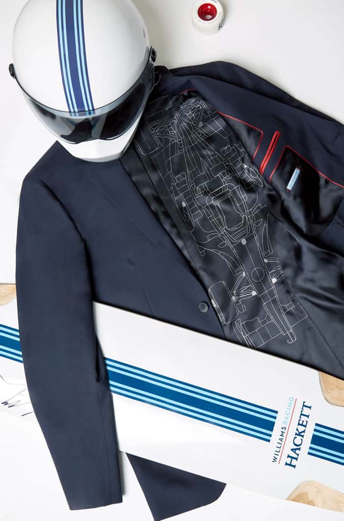 Hackett And Williams Racing Suit