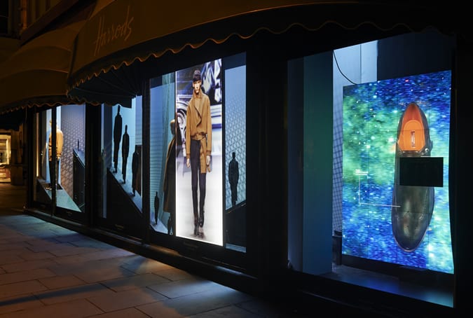 Ermengildo Zegna Couture Harrods Windows Project