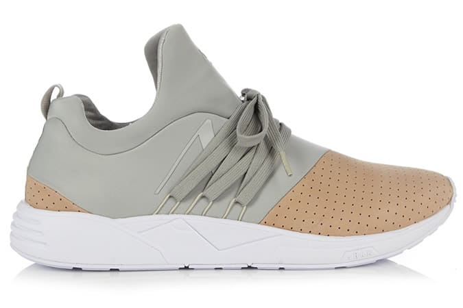 Arkk Copenhagen Raven Perforated-Toe Low-Top Trainers