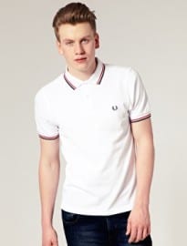 Fred Perry Slim Fit Twin Tipped Polo Top