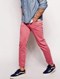 Levis Vintage 519 Bedford Jeans In Deco Rose