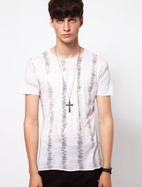 Unconditional T-shirt With Metalic Fern Print