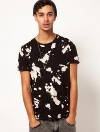 Asos T-shirt With All Over Bleached Effect